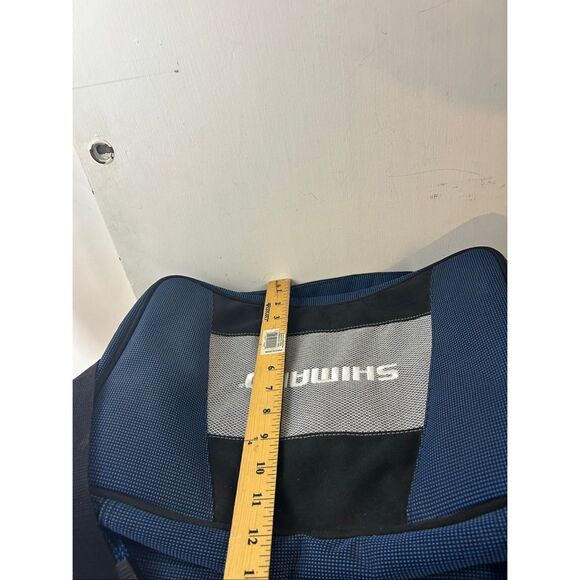 Shimano Borona expandable large tackle box blue model Abex 250 lg - Picture 12 of 13